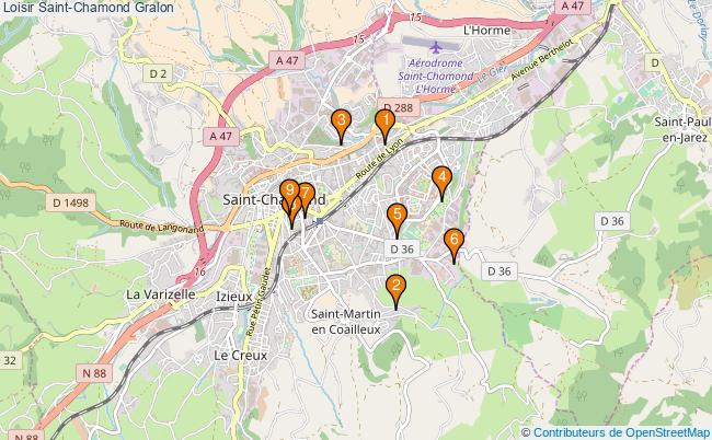 plan Loisir Saint-Chamond Associations loisir Saint-Chamond : 17 associations