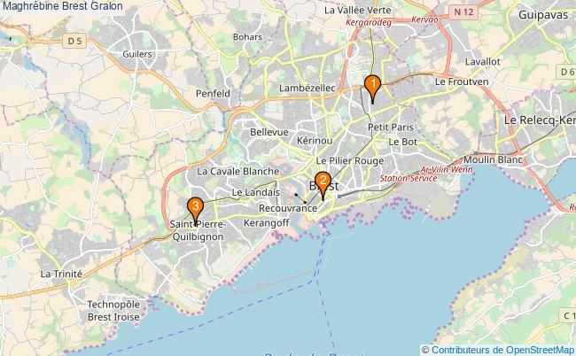 plan Maghrébine Brest Associations maghrébine Brest : 3 associations