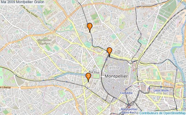 plan Mai 2009 Montpellier Associations Mai 2009 Montpellier : 3 associations