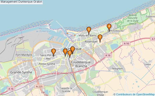 plan Management Dunkerque Associations Management Dunkerque : 9 associations