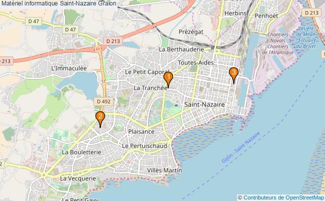 plan Matériel informatique Saint-Nazaire Associations matériel informatique Saint-Nazaire : 3 associations