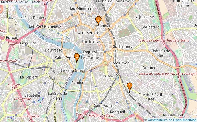 plan Médico Toulouse Associations médico Toulouse : 4 associations