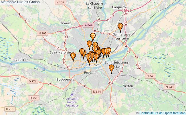 plan Métropole Nantes Associations métropole Nantes : 39 associations