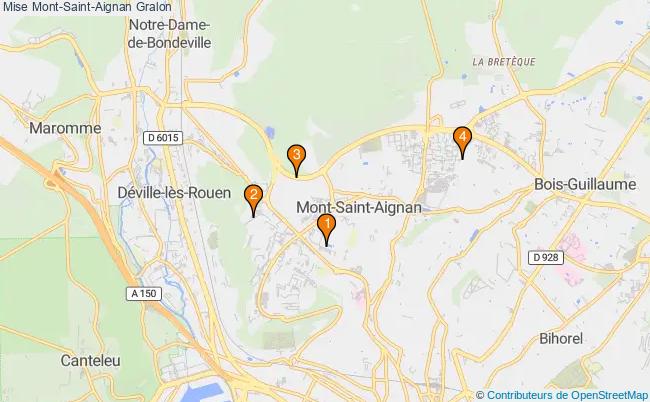 plan Mise Mont-Saint-Aignan Associations mise Mont-Saint-Aignan : 4 associations