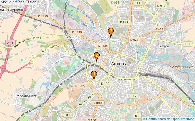 plan Mobile Amiens Associations Mobile Amiens : 3 associations