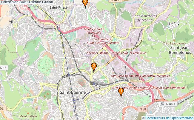 plan Palestinien Saint-Etienne Associations Palestinien Saint-Etienne : 3 associations