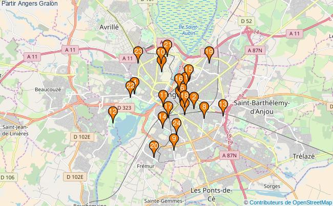 plan Partir Angers Associations partir Angers : 30 associations