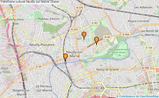 plan Patrimoine culturel Neuilly-sur-Marne Associations patrimoine culturel Neuilly-sur-Marne : 3 associations