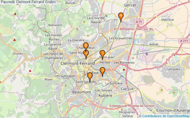 plan Pauvreté Clermont-Ferrand Associations pauvreté Clermont-Ferrand : 8 associations