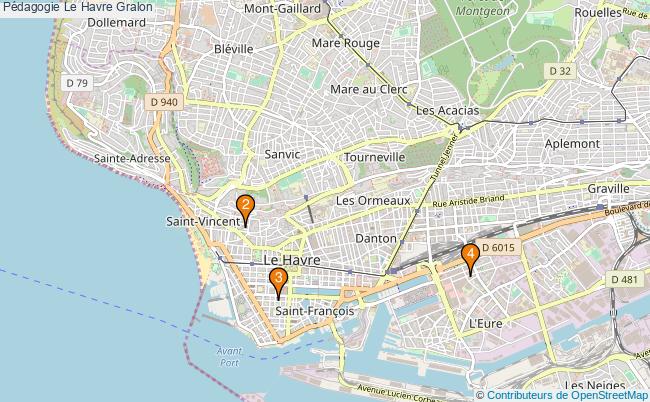 plan Pédagogie Le Havre Associations pédagogie Le Havre : 4 associations