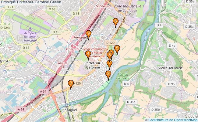 plan Physique Portet-sur-Garonne Associations physique Portet-sur-Garonne : 10 associations