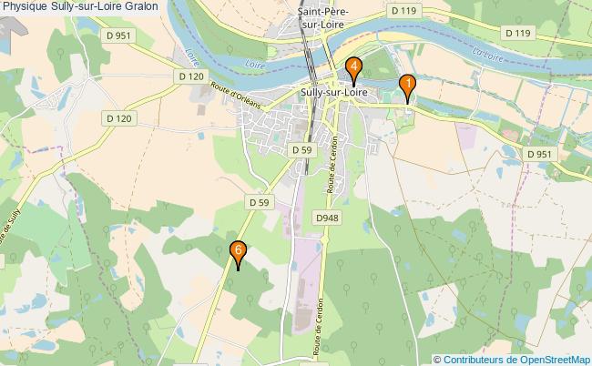 plan Physique Sully-sur-Loire Associations physique Sully-sur-Loire : 9 associations