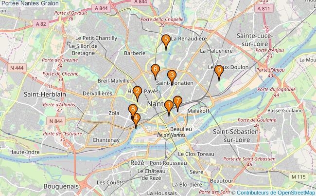 plan Portée Nantes Associations Portée Nantes : 19 associations