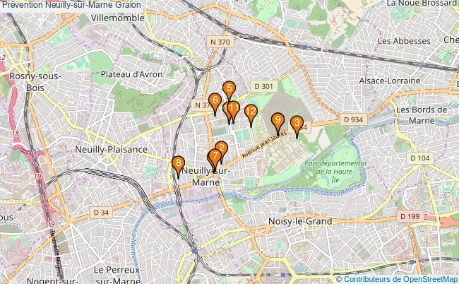 plan Prévention Neuilly-sur-Marne Associations prévention Neuilly-sur-Marne : 15 associations