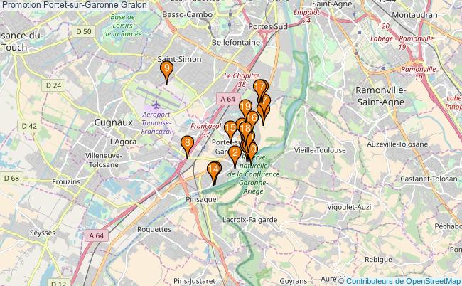 plan Promotion Portet-sur-Garonne Associations Promotion Portet-sur-Garonne : 23 associations