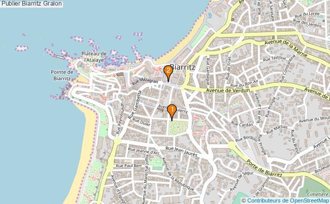 plan Publier Biarritz Associations Publier Biarritz : 3 associations