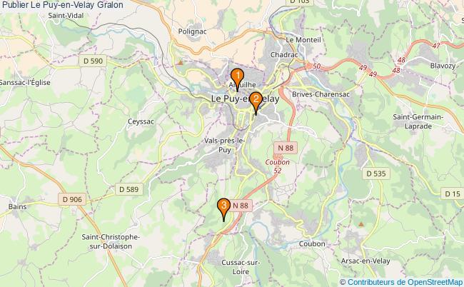 plan Publier Le Puy-en-Velay Associations Publier Le Puy-en-Velay : 4 associations