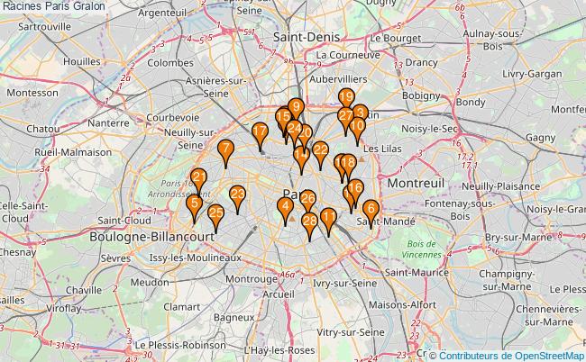 plan Racines Paris Associations racines Paris : 35 associations