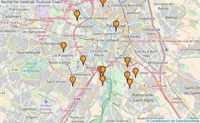 plan Recherche médicale Toulouse Associations recherche médicale Toulouse : 20 associations