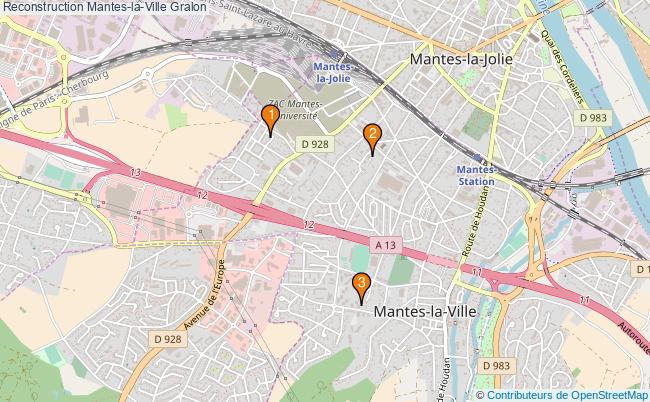 plan Reconstruction Mantes-la-Ville Associations Reconstruction Mantes-la-Ville : 3 associations