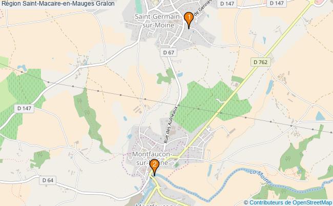 plan Région Saint-Macaire-en-Mauges Associations région Saint-Macaire-en-Mauges : 5 associations
