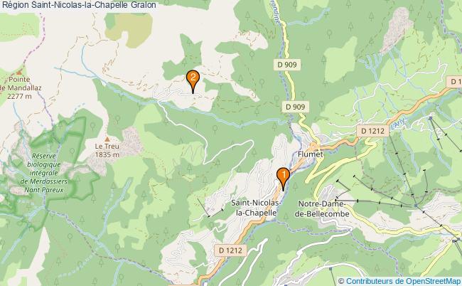 plan Région Saint-Nicolas-la-Chapelle Associations région Saint-Nicolas-la-Chapelle : 2 associations