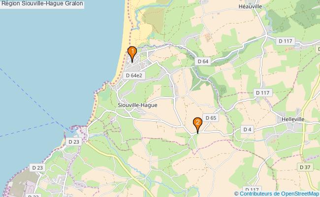 plan Région Siouville-Hague Associations région Siouville-Hague : 2 associations