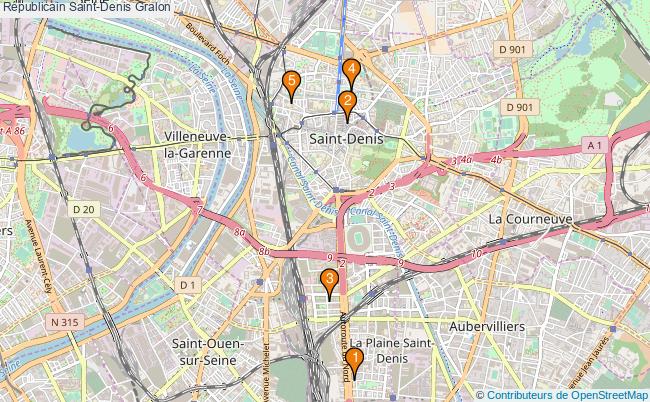 plan Républicain Saint-Denis Associations républicain Saint-Denis : 4 associations