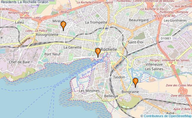 plan Residents La Rochelle Associations residents La Rochelle : 4 associations