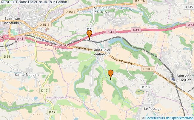 plan RESPECT Saint-Didier-de-la-Tour Associations RESPECT Saint-Didier-de-la-Tour : 2 associations