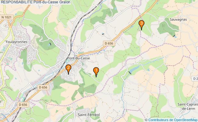 plan RESPONSABILITE Pont-du-Casse Associations RESPONSABILITE Pont-du-Casse : 3 associations