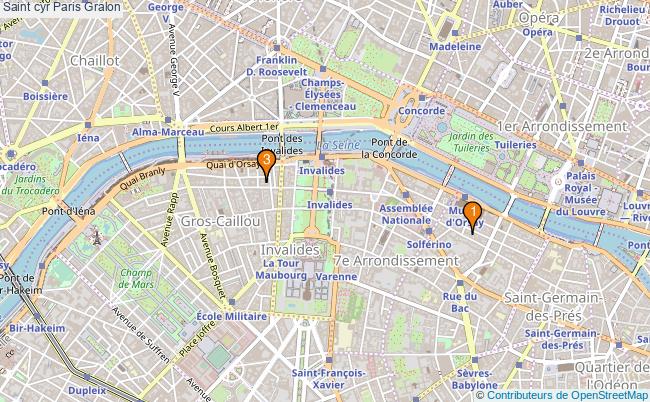 plan Saint cyr Paris Associations saint cyr Paris : 4 associations