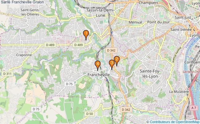 plan Santé Francheville Associations Santé Francheville : 9 associations