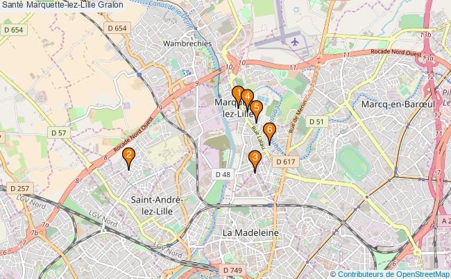 plan Santé Marquette-lez-Lille Associations Santé Marquette-lez-Lille : 7 associations