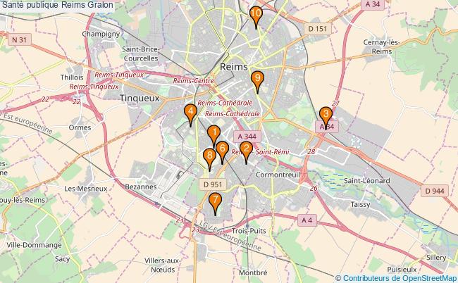 plan Santé publique Reims Associations santé publique Reims : 15 associations