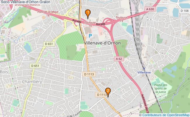 plan Socio Villenave-d'Ornon Associations socio Villenave-d'Ornon : 3 associations