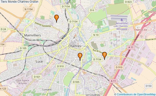plan Tiers Monde Chartres Associations Tiers Monde Chartres : 3 associations