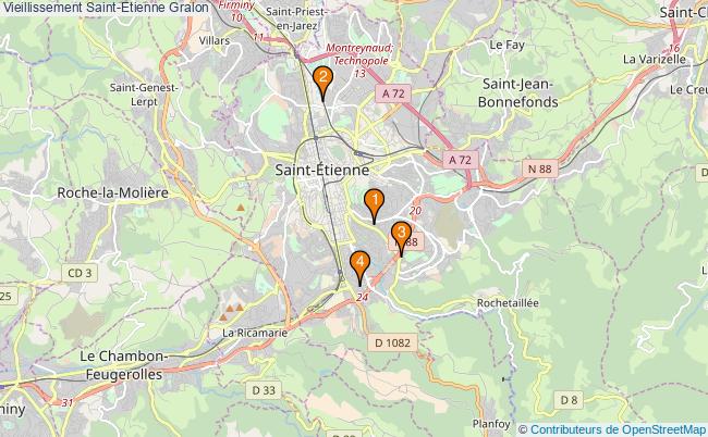 plan Vieillissement Saint-Etienne Associations vieillissement Saint-Etienne : 4 associations