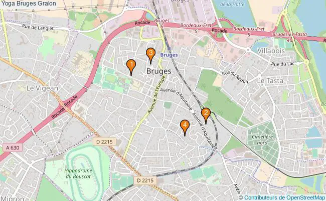 plan Yoga Bruges Associations Yoga Bruges : 4 associations