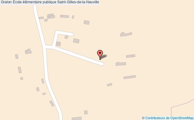plan École élémentaire Publique Saint-gilles-de-la-neuville Saint-Gilles-de-la-Neuville