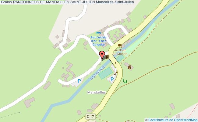 plan Randonnee- Mandailles -liadouze- Col De Cabre- Puy Mary- Col De Redondet