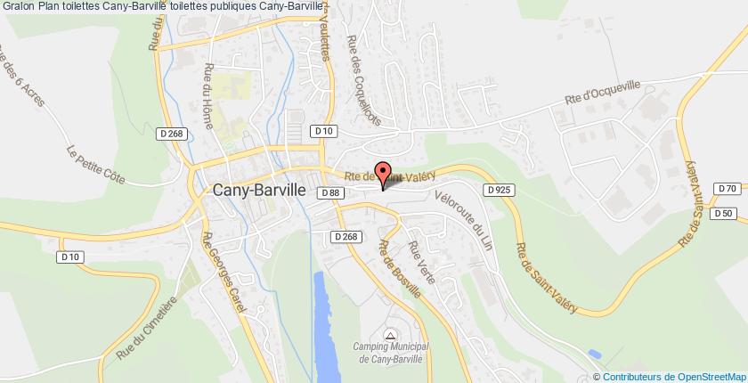 plan toilettes Cany-Barville