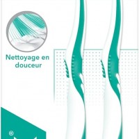 Lot de 2 Brosses à Dents Elmex Sensitive Souple : Nettoyage Doux et Profond pour Dents Sensibles