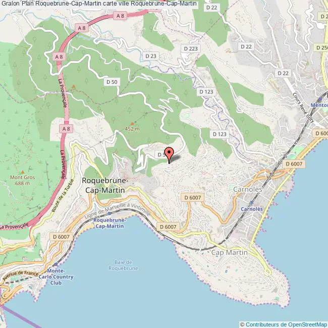 plan Roquebrune-Cap-Martin