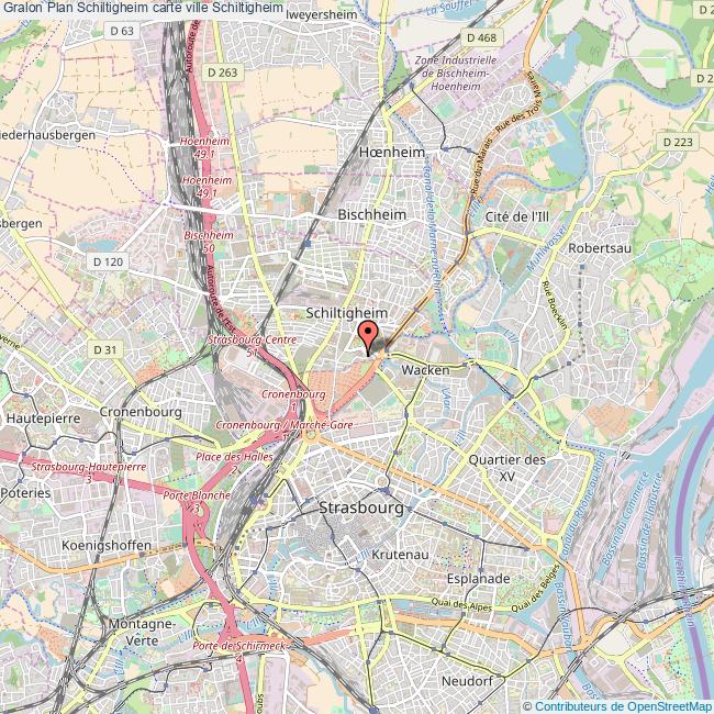 plan de schiltigheim