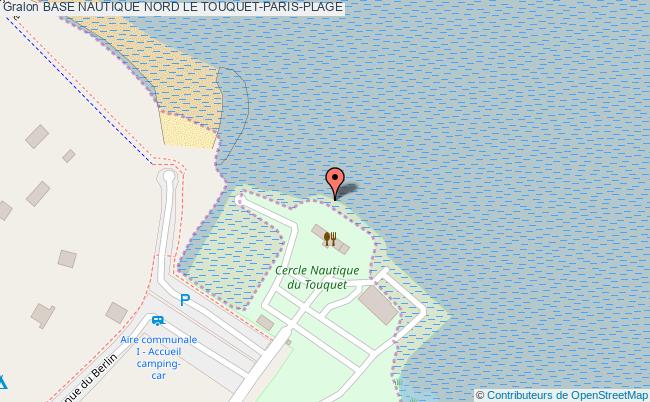plan Base Nautique Nord Le Touquet-paris-plage LE TOUQUET-PARIS-PLAGE