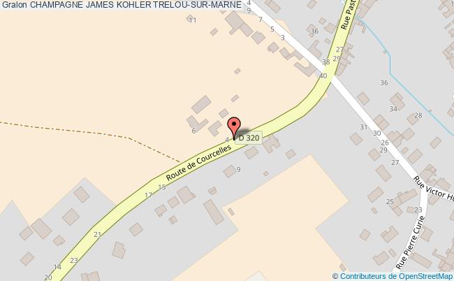 plan Champagne James Kohler Trelou-sur-marne TRELOU-SUR-MARNE