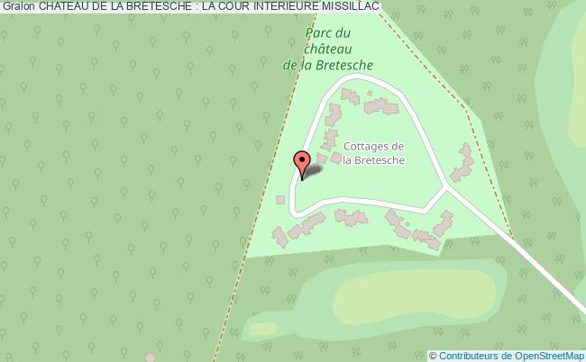 plan Chateau De La Bretesche : La Cour Interieure Missillac MISSILLAC