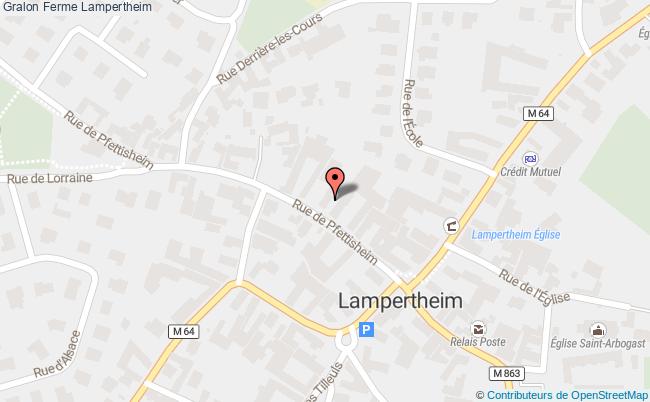 plan Ferme Lampertheim Lampertheim