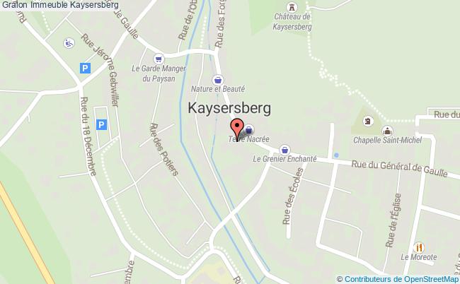 plan Immeuble Kaysersberg Kaysersberg